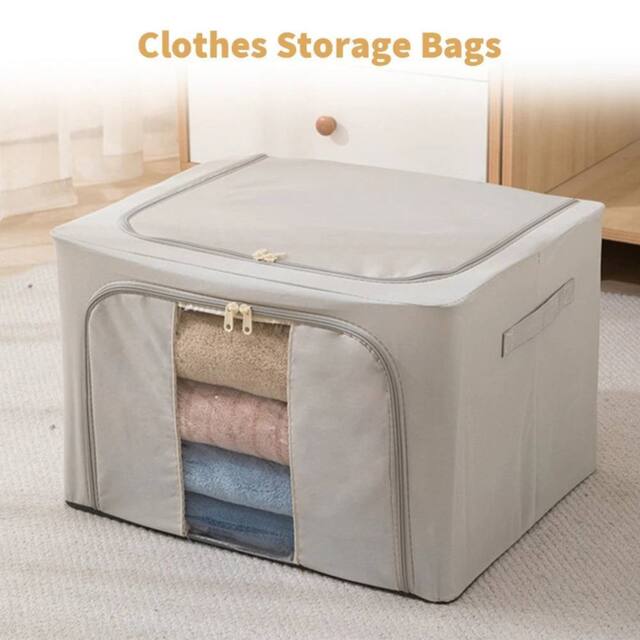 Kelvenix 4PCS Clothes Storage Bags in Grey - image 1
