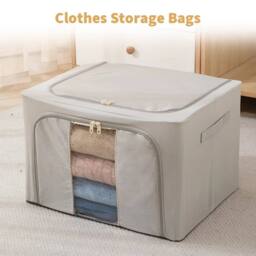 Kelvenix 4PCS Clothes Storage Bags in Grey - thumbnail 1