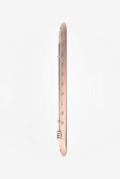Homescapes Copper Metal Wall Thermometer, 30 cm - thumbnail 3