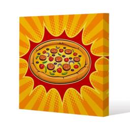 Benjamin Tate Design art retro (Canvas Print) / 46 x 46 x 4cm in Natural - Size: 46 x 46 x 4 cm - thumbnail 1