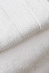 Bianca 'Supima Cotton' Towel in White - Size: Bath Sheet - thumbnail 2
