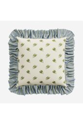 Sanderson 'Tuileries' Cotton Cushion - Size: 45 cm x 45 cm