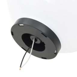Berkfield Home LED Bowl Lamps 2 pcs Spherical 30 cm PMMA in White - thumbnail 6