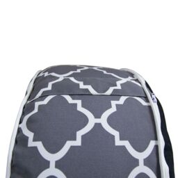 Charles Bentley Indoor/Outdoor Inflatable Foot Stool Pouffe Bean Bag - Grey - thumbnail 4