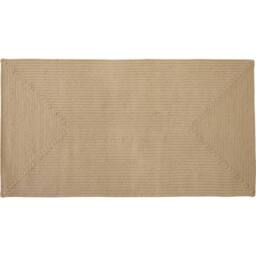 tectake Jute Rug 80 X 150 Cm - Brown in Tan - Size: 80 cm x 150 cm - thumbnail 1