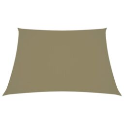 Berkfield Home Sunshade Sail Oxford Fabric Square 3x3 m Beige - thumbnail 2