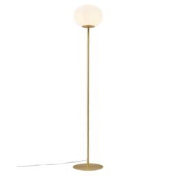 Nordlux Modern Indoor Floor Lamp Brass Glass E27 Hand Blown - Mains Powered, IP20 in Gold - thumbnail 3