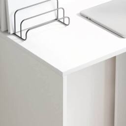 Berkfield Home White Computer Desk White Engineered wood Medium Computer Desk - thumbnail 4
