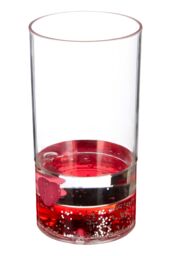 Orsina Acrylic Hearts Tumbler in Red - thumbnail 2