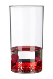Orsina Acrylic Hearts Tumbler in Red