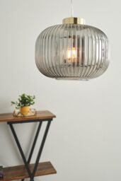 BHS Lighting Lyna Easy Fit Light Shade in Gold - thumbnail 4