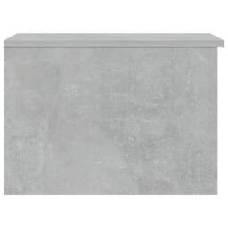 Berkfield Home Coffee Table Concrete Grey 50x50x36 cm Engineered Wood - Size: 50 x 50 x 36 cm - thumbnail 7