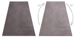 RugsX Wall-To-Wall Rug in Brown - Size: 100 cm x 150 cm - thumbnail 2
