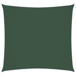 Berkfield Home Sunshade Sail Oxford Fabric Square 7x7 m Dark Green - thumbnail 1