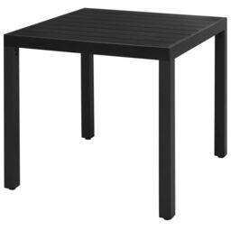 Berkfield Home 3 Piece Garden Dining Set PVC Rattan Black - thumbnail 3
