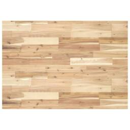 Berkfield Home Desk Top Untreated 80x70x4 cm Solid Wood Acacia in Brown - Size: 80 x 70 x 4 cm - thumbnail 2