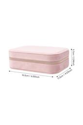 SHEONLY Women's Portable Multi-functional Jewellery Storage Box in Pink - thumbnail 5