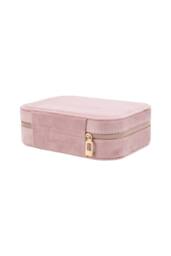 SHEONLY Women's Portable Multi-functional Jewellery Storage Box in Pink - thumbnail 4