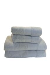 Liddell 100% Cotton Towel Bundle (2 x Hand Towel, 2 x Bath Towel) in White - thumbnail 1