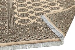 The Rug Shop UK Beige Handmade Traditional Easy to clean Border Floral Area Rug - Size: 170 cm x 240 cm - thumbnail 2