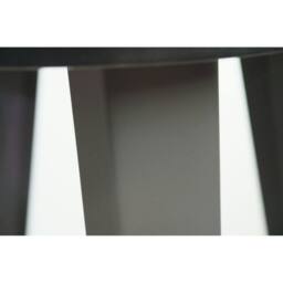 netfurniture Soho Grey Darkwood Round Bar Table - thumbnail 3