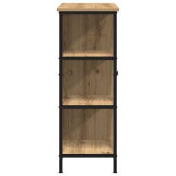 Berkfield Home Sideboard Artisan Oak 70x30x80 cm Engineered Wood in Brown - Size: 70 x 30 x 80 cm - thumbnail 5