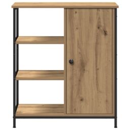 Berkfield Home Sideboard Artisan Oak 70x30x80 cm Engineered Wood in Brown - Size: 70 x 30 x 80 cm - thumbnail 4