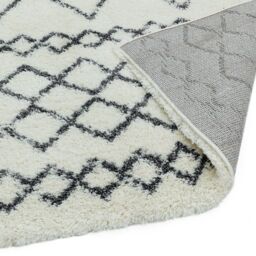 The Rug Shop UK Cream Modern Geometric Polypropylene Luxurious Easy To Clean Rug - Size: 240 cm x 340 cm - thumbnail 2