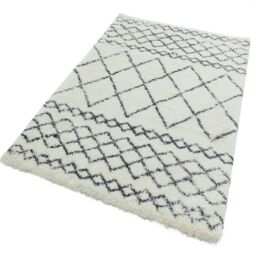 The Rug Shop UK Cream Modern Geometric Polypropylene Luxurious Easy To Clean Rug - Size: 240 cm x 340 cm - thumbnail 4
