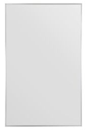 "MirrorOutlet Silver Aluminium Edged Wall Leaner Mirror 68"" X 43"" (174 X 110CM) - Size: 1 Pack" - thumbnail 3