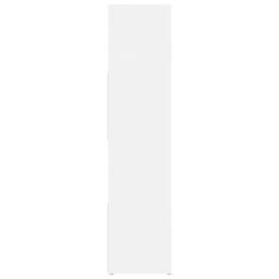 Berkfield Home Decorative Book Cabinet/Room Divider White 105x24x102 cm - Size: 105 x 24 x 102 cm - thumbnail 6