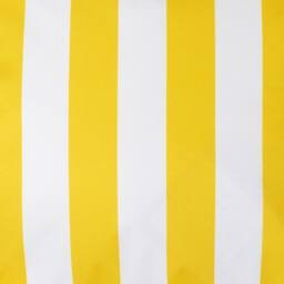 icon Indoor & Outdoor Striped Waterproof Cushion, Pink in Yellow - Size: 43 cm x 43 cm - thumbnail 5