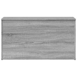 Berkfield Home Storage Chest Grey Sonoma 84x42x46 cm Engineered Wood - Size: 84 x 42 x 46 cm - thumbnail 4