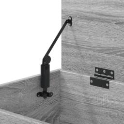Berkfield Home Storage Chest Grey Sonoma 84x42x46 cm Engineered Wood - Size: 84 x 42 x 46 cm - thumbnail 9