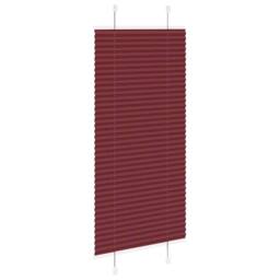 Berkfield Home Pleated Blind Bordeaux Red 55x100 cm Fabric Width 54.4 cm Polyester - thumbnail 4