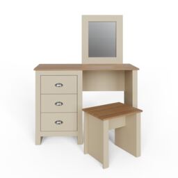 GFW Lancaster Dressing Table Set in Cream - thumbnail 6