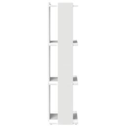 Berkfield Home Bookcase 3-Tier White 60x30x120 cm Engineered Wood - Size: 60 x 30 x 120 cm - thumbnail 5