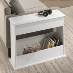 Seconique Stratford Sofa End Table in White - thumbnail 1