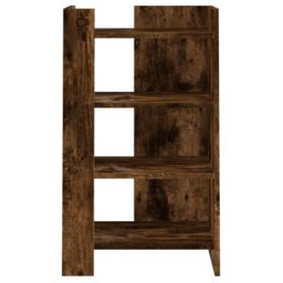 Berkfield Home Sideboard Smoked Oak 45x35x75 cm Engineered Wood in Brown - Size: 45 x 35 x 75 cm - thumbnail 4