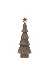 KDMD Large Rustic Bough Tree with Star - Seasonal Woodland Decor in Light Brown - thumbnail 1