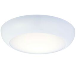 Loops Round LED Ceiling Light & Microwave Motion Sensor 12W Cool White IP65 Bathroom - thumbnail 1