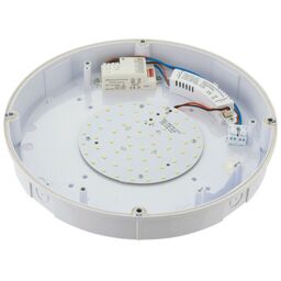 Loops Round LED Ceiling Light & Microwave Motion Sensor 12W Cool White IP65 Bathroom - thumbnail 3