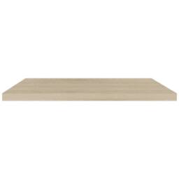 Berkfield Home Floating Wall Shelf Oak 90x23.5x3.8 cm MDF in Light Oak - thumbnail 4