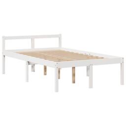 Berkfield Home Bookcase Bed without Mattress White 135x190 cm Doouble Solid Wood Pine - thumbnail 8