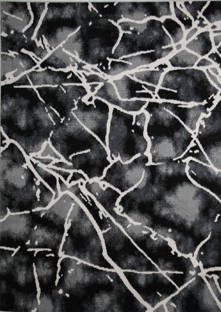 Rugstyle Balletto Heatset Strike Rug in Black - Size: 160 cm x 230 cm - image 1