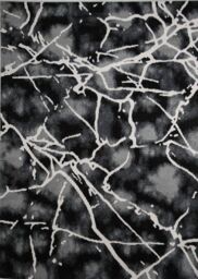 Rugstyle Balletto Heatset Strike Rug in Black - Size: 160 cm x 230 cm - thumbnail 1