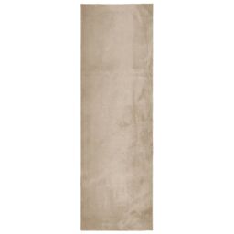 Berkfield Home Rug HUARTE Short Pile Soft & Washable Sand 80x250 cm in Brown - Size: Medium - thumbnail 2