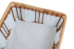 Orsina Set Of Two Natural Fern With Lining Baskets in Brown - thumbnail 5