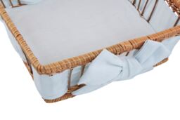 Orsina Set Of Two Natural Fern With Lining Baskets in Brown - thumbnail 4