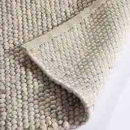 Esselle Delilah Mottled Wool Large Pebble Rug in Cream - Size: 160 cm x 230 cm - thumbnail 3